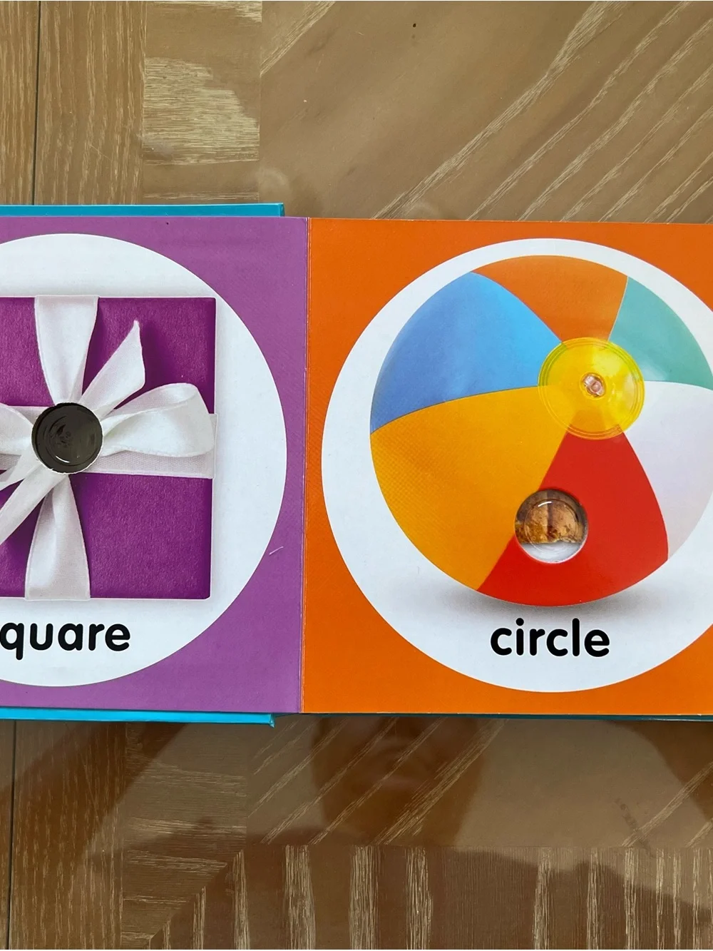 Melissa & Doug First Shapes Board Book - Blue & Red